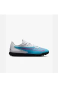 CHUTEIRA NIKE PHANTOM GX CLUB TF SOCIETY - Azul/branco