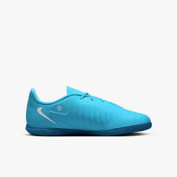 CHUTEIRA NIKE PHANTOM GX II CLUB FUTSAL INFANTIL - Azul/branco
