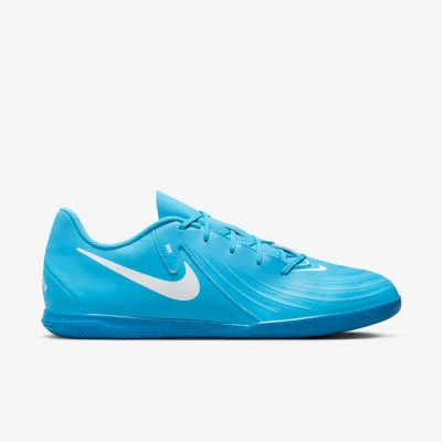 CHUTEIRA NIKE PHANTOM GX II CLUB FUTSAL MASCULINA - Azul/branco