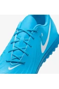 CHUTEIRA NIKE PHANTOM GX II CLUB SOCIETY MASCULINA - Azul/branco