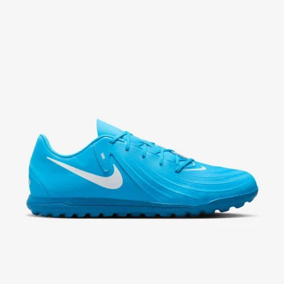 CHUTEIRA NIKE PHANTOM GX II CLUB SOCIETY MASCULINA - Azul/branco