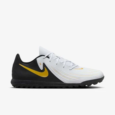 CHUTEIRA NIKE PHANTOM GX II CLUB SOCIETY MASCULINA - Branco/preto