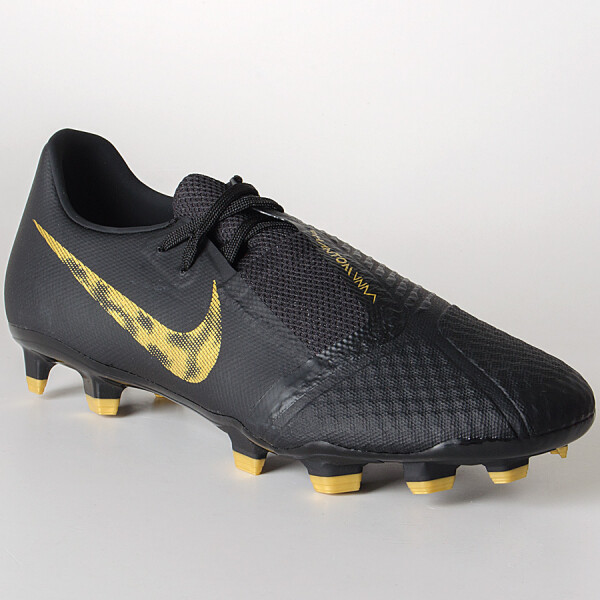 CHUTEIRA NIKE PHANTOM VENOM ACADEMY FG - Preto/dourado