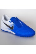 CHUTEIRA NIKE PHANTOM VENOM ACADEMY TF - Azul/branco