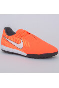 CHUTEIRA NIKE PHANTOM VENOM ACADEMY TF - Laranja/branco