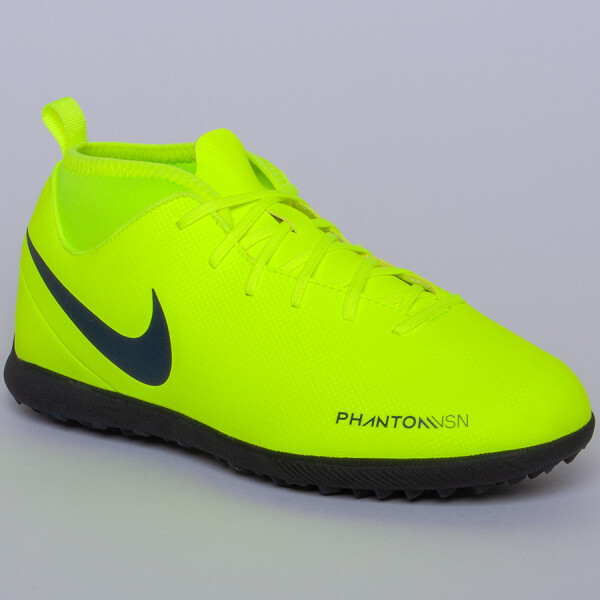 CHUTEIRA NIKE PHANTOM VISION CLUB DYNAMIC FIT TF INFANTIL - Amarelo/preto