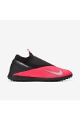 CHUTEIRA NIKE PHANTOM VSN 2 CLUB DF TF SOCIETY - Vermelho/preto