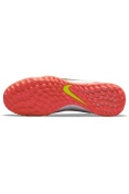 CHUTEIRA NIKE SOCIETY LEGEND 9 ACADEMY MASCULINA - Branco/laranja