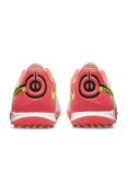 CHUTEIRA NIKE SOCIETY LEGEND 9 ACADEMY MASCULINA - Branco/laranja