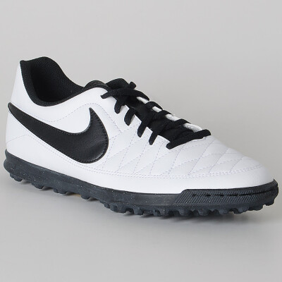 CHUTEIRA NIKE SOCIETY MAJESTRY TF - Branco/preto