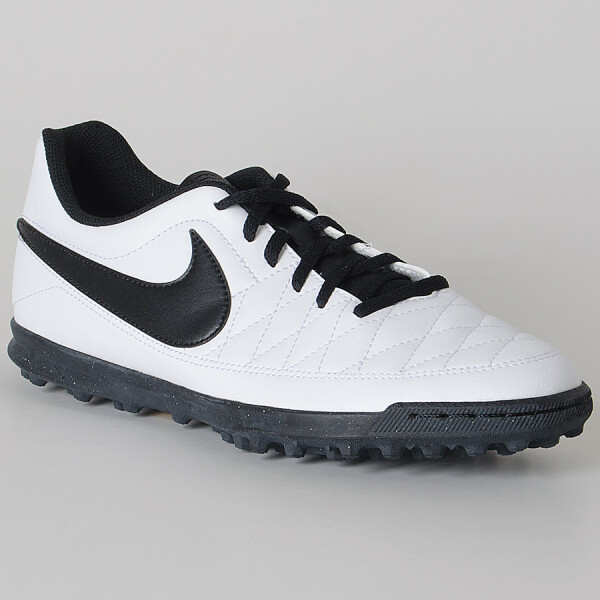 CHUTEIRA NIKE SOCIETY MAJESTRY TF - Branco/preto
