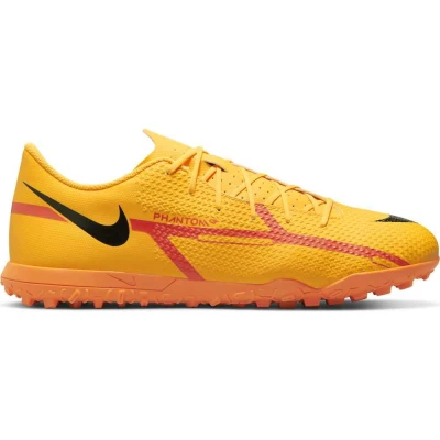 CHUTEIRA NIKE SOCIETY PHANTOM GT2 CLUB MASCULINA - Laranja/preto CHUTEIRA NIKE SOCIETY PHANTOM GT2 CLUB MASCULINA - Laranja/preto