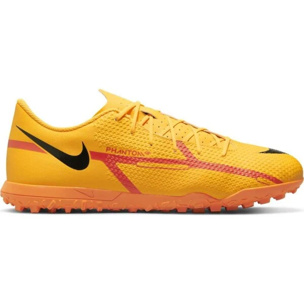 CHUTEIRA NIKE SOCIETY PHANTOM GT2 CLUB MASCULINA - Laranja/preto