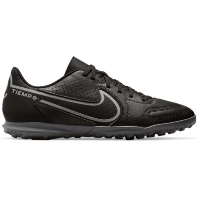 CHUTEIRA NIKE SOCIETY TIEMPO LEGEND 9 CLUBE MASCULINA - Preto/grafite