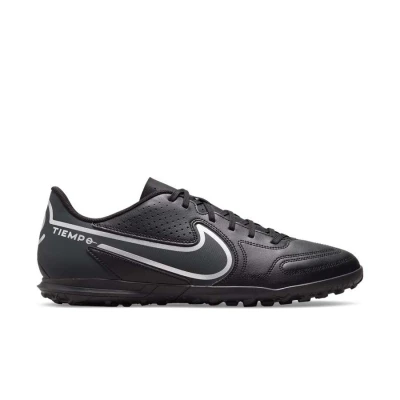 CHUTEIRA NIKE SOCIETY TIEMPO LEGEND 9 CLUBE MASCULINA - Preto/prata