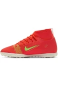 CHUTEIRA NIKE SUPERFLY 8 CLUB TF JR INFANTIL - Laranja/verde