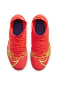 CHUTEIRA NIKE SUPERFLY 8 CLUB TF JR INFANTIL - Laranja/verde