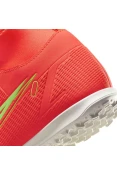CHUTEIRA NIKE SUPERFLY 8 CLUB TF JR INFANTIL - Laranja/verde