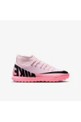 CHUTEIRA NIKE SUPERFLY 9 CLUB TF SOCIETY INFANTIL - Rosa/preto