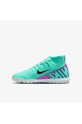 CHUTEIRA NIKE SUPERFLY 9 CLUB TF SOCIETY INFANTIL - Verde/roxo
