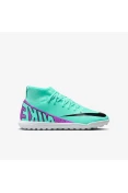 CHUTEIRA NIKE SUPERFLY 9 CLUB TF SOCIETY INFANTIL - Verde/roxo