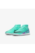 CHUTEIRA NIKE SUPERFLY 9 CLUB TF SOCIETY INFANTIL - Verde/roxo
