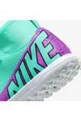 CHUTEIRA NIKE SUPERFLY 9 CLUB TF SOCIETY INFANTIL - Verde/roxo