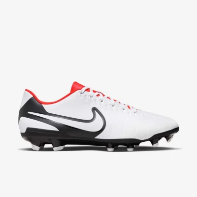 CHUTEIRA NIKE TIEMPO 10 CLUB FUTEBOL CAMPO - Branco/preto