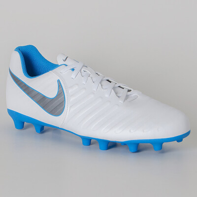 CHUTEIRA NIKE TIEMPO LEGEND VII CLUB CAMPO - Branco/azul