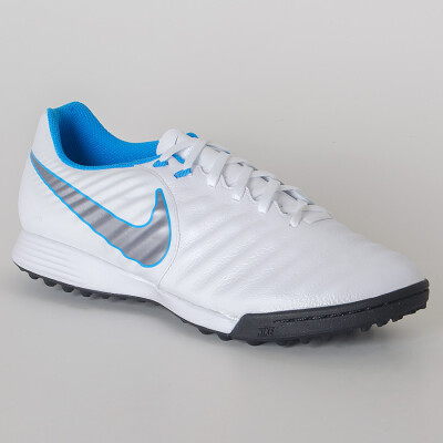 CHUTEIRA NIKE TIEMPO LEGENDX 7 ACADEMY TF - Branco/azul