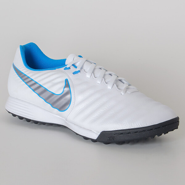 CHUTEIRA NIKE TIEMPO LEGENDX 7 ACADEMY TF - Branco/azul