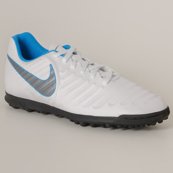 CHUTEIRA NIKE TIEMPO LEGENDX 7 CLUB TF - Branco/azul