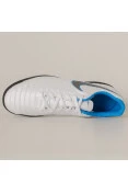 CHUTEIRA NIKE TIEMPO LEGENDX 7 CLUB TF - Branco/azul