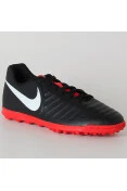 CHUTEIRA NIKE TIEMPO LEGENDX 7 CLUB TF - Preto/vermelho