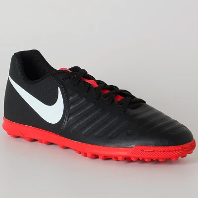 CHUTEIRA NIKE TIEMPO LEGENDX 7 CLUB TF - Preto/vermelho