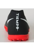 CHUTEIRA NIKE TIEMPO LEGENDX 7 CLUB TF - Preto/vermelho
