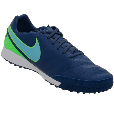 CHUTEIRA NIKE TIEMPO X MYSTIC V TF - Marinho/verde