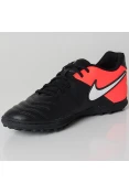 CHUTEIRA NIKE TIEMPO X RIO 3 TF INFANTIL - Preto/laranja CHUTEIRA NIKE TIEMPO X RIO 3 TF INFANTIL - Preto/laranja