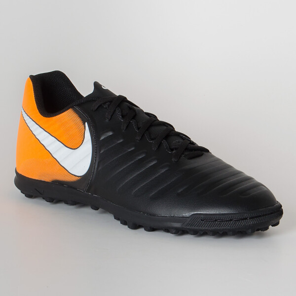 CHUTEIRA NIKE TIEMPOX RIO IV TF - Preto/laranja