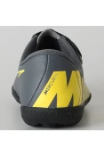 CHUTEIRA NIKE VAPOR 12 CLUB PS TF INFANTIL - Chumbo/amarelo