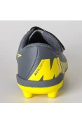CHUTEIRA NIKE VAPOR 12 CLUB PS V FG INFANTIL - Chumbo/amarelo