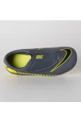 CHUTEIRA NIKE VAPOR 12 CLUB PS V FG INFANTIL - Chumbo/amarelo