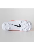 CHUTEIRA NIKE VAPOR 12 CLUB PS V FG INFANTIL - Laranja/branco