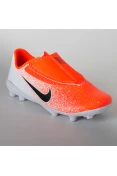 CHUTEIRA NIKE VAPOR 12 CLUB PS V FG INFANTIL - Laranja/branco