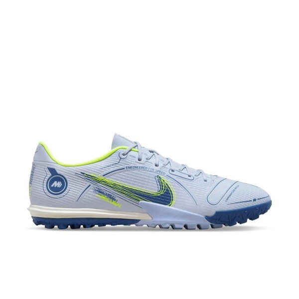 CHUTEIRA NIKE VAPOR 14 ACADEMY TF SOCIETY MASCULINA - Azul celeste/azul