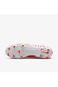 CHUTEIRA NIKE VAPOR 15 CLUB FG/MG CAMPO - Branco/vermelho