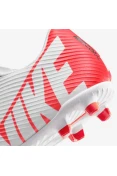 CHUTEIRA NIKE VAPOR 15 CLUB FG/MG CAMPO - Branco/vermelho
