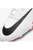 CHUTEIRA NIKE VAPOR 15 CLUB FG/MG CAMPO - Branco/vermelho
