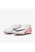 CHUTEIRA NIKE VAPOR 15 CLUB FG/MG CAMPO - Branco/vermelho