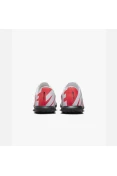 CHUTEIRA NIKE VAPOR 15 CLUB TF SOCIETY INFANTIL - Branco/vermelho